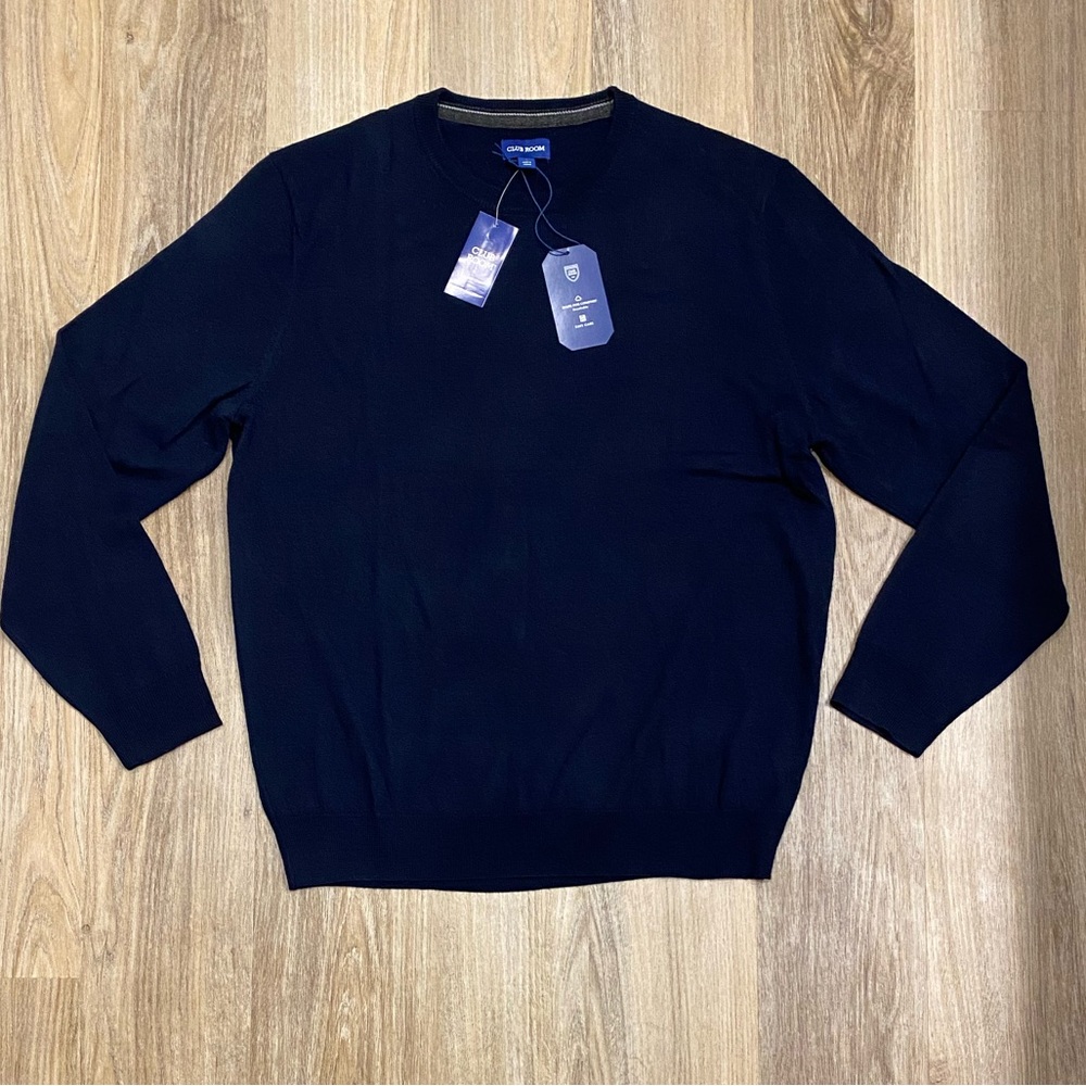 Club Room NWT Men's Navy Crewneck Sweater